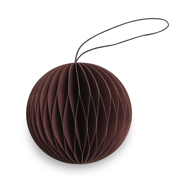 Nordstjerne Chocolate Paper Scoop Ornament